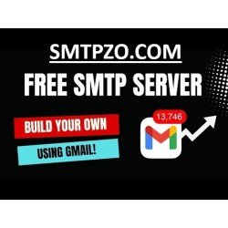 Using free open SMTP relay for sending bulk emails