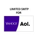 LIMITED SMTP SERVER - FULL SPF, DKIM, DMARC CONFIGURED ( NEW & FRESH ) FOR YAHOO | AOL
