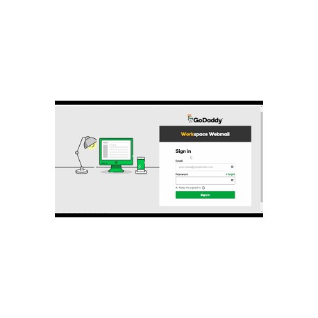 GoDaddy Webmail ( Long-standing domain with high reputation )