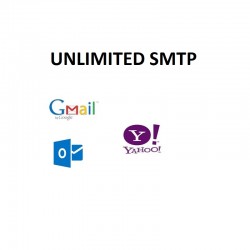 UNLIMITED SMTP SERVER - FULL SPF, DKIM, DMARC CONFIGURED ( NEW & FRESH )