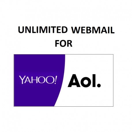 UNLIMITED ROUNDCUBE WEBMAIL SERVER - FULL SPF, DKIM, DMARC CONFIGURED ( NEW & FRESH ) FOR YAHOO | AOL