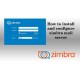 INSTRUCTIONS FOR INSTALLING UNLIMITED ZIMBRA SMTP & WEBMAIL SERVER