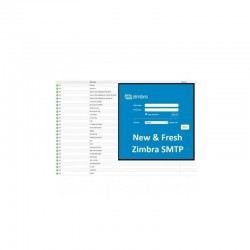 UNLIMITED ZIMBRA SMTP DEDICATED SERVER - FULL SPF, DKIM, DMARC CONFIGURED ( NEW & FRESH - PRIVATE & IP CLEAR )
