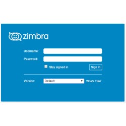 Zimbra Business Webmail